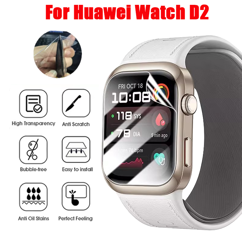 Smartwatch Ac - TPU Hydrogelfilm voor Huawei Watch D2