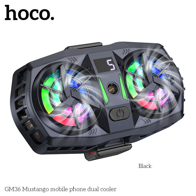 Smartwatch Universal - HOCO GM36 Dual Fan Voor Telefoon