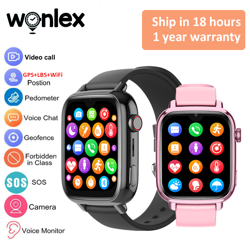 Smartwatch Nexus - Wonlex KT34 Smartwatch voor kinderen 4G