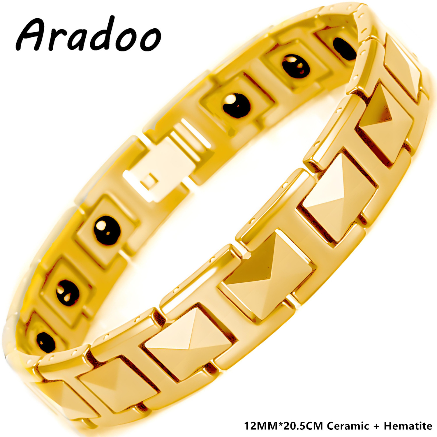 Ceramic Link Bracelet - ARADOO Premium keramische armband voor mannen
