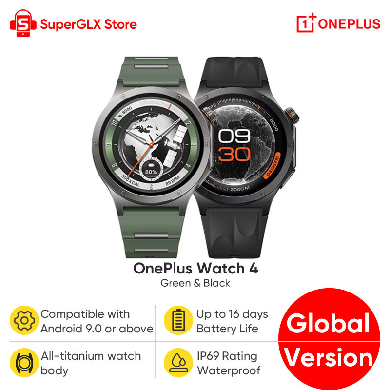 Smartwatch X - Globale versie OnePlus Watch 4 Smartwatch