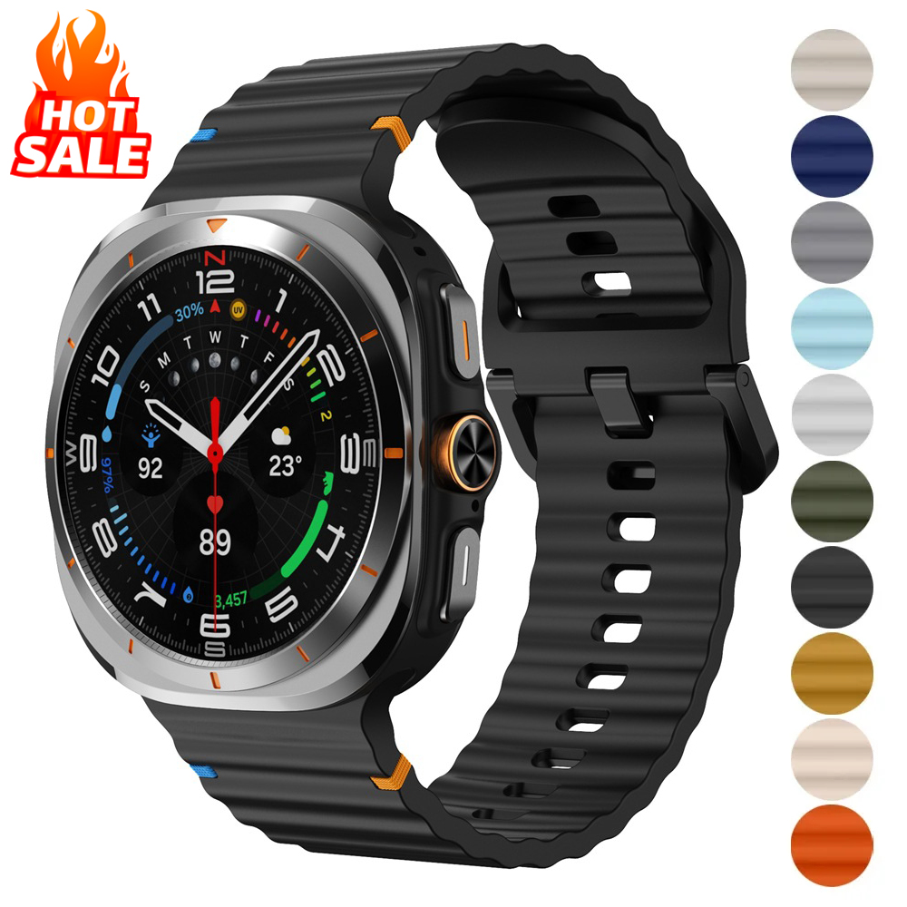 Samsung Smartwatch Ultra Accessories - Siliconen band voor Samsung Galaxy Watch