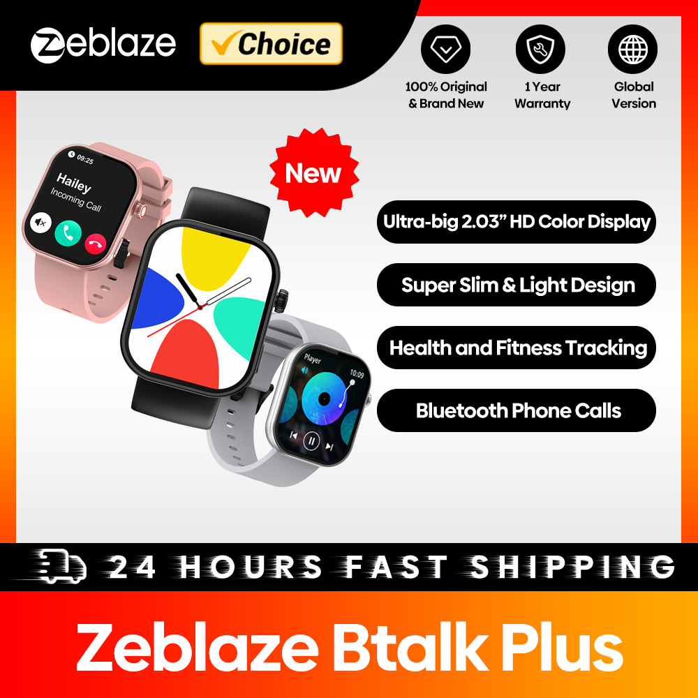 Smartwatch Face - Nieuwe Zeblaze Btalk Plus Voice Calling