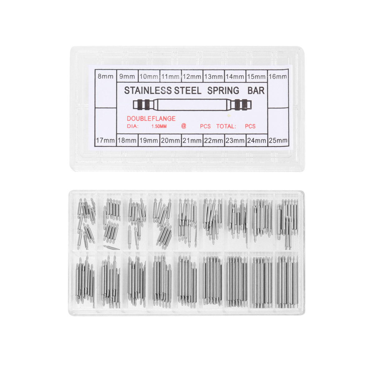 Tool Kit Strap Change - 180-delige premium horlogeband reparatieset met veerstangverwijderaar