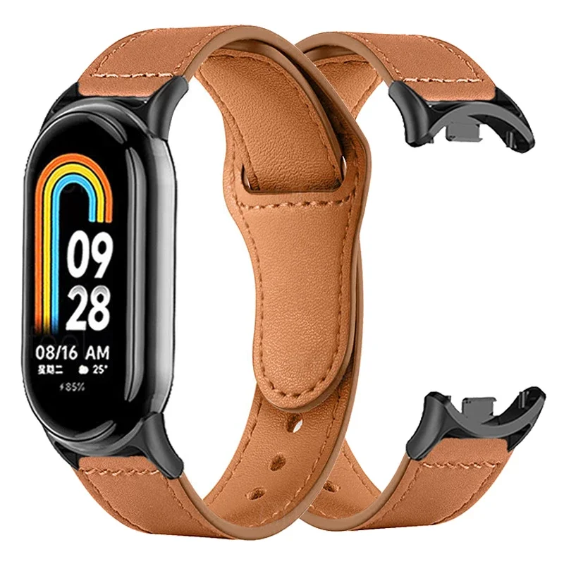 Xiaomi Smartwatch Accessories - Leren band voor Xiaomi Mi Band