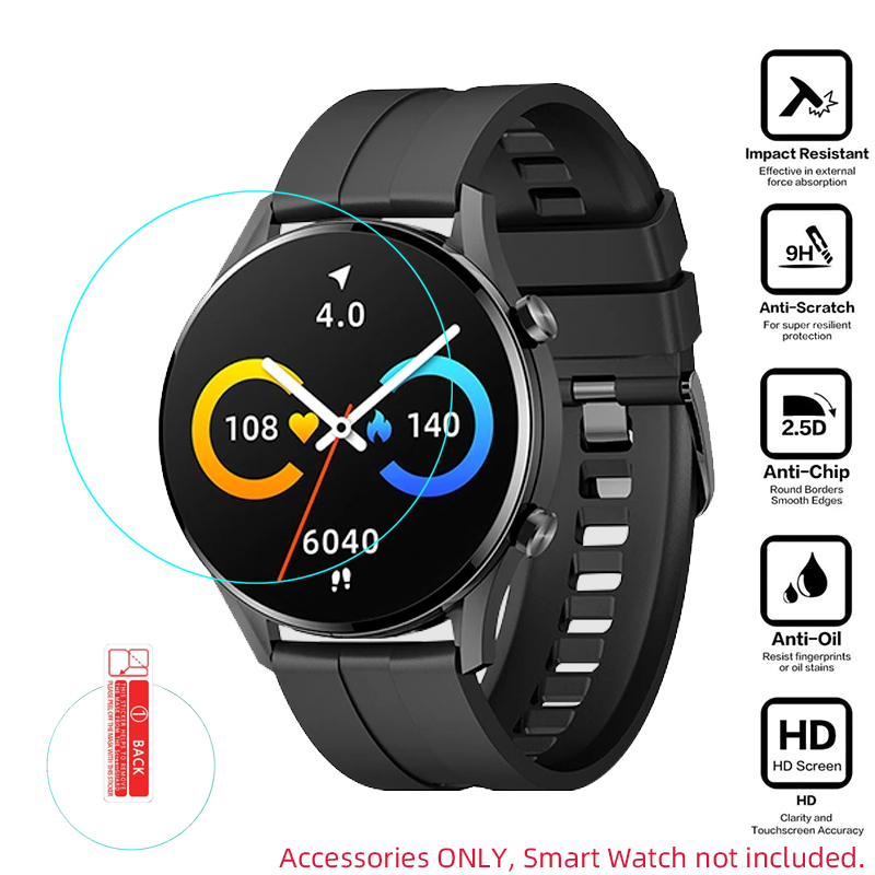 Xiaomi Smartwatch Accessories - Smartwatch gehard glas beschermfolie voor Xiaomi
