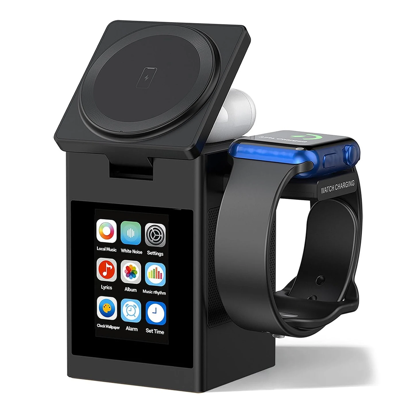 Smartwatch Ac - LED Scherm Magnetische Draadloze Oplader Stand
