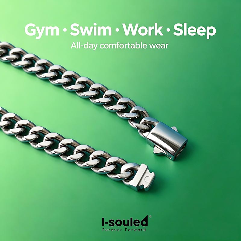 7mm titanium Cuban Link kettin - Ceramic Link Bracelet recensie en prijs