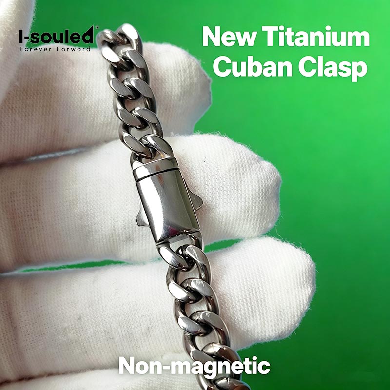 7mm titanium Cuban Link kettin - Ceramic Link Bracelet recensie en prijs