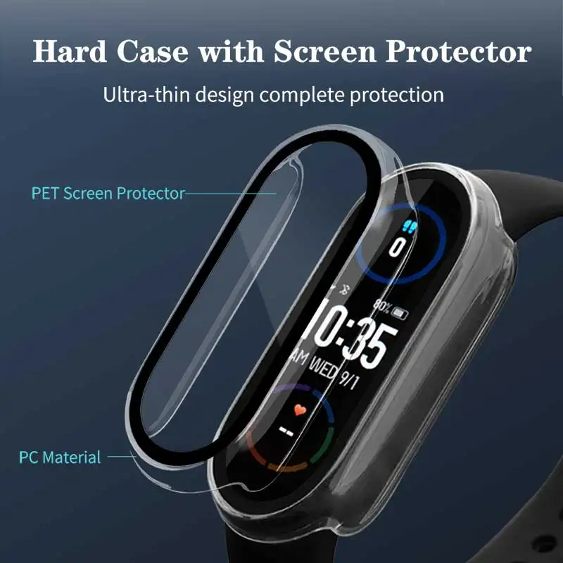 Gehard glas + pc-hoes voor Xia - Xiaomi Smartwatch Accessories recensie en prijs