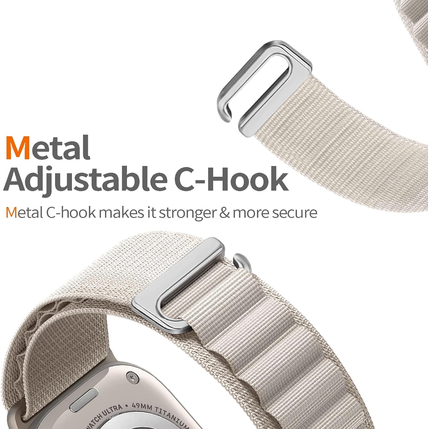 Alpine Nylon Loop Strap Voor S - Samsung Smartwatch Ultra Accessories recensie en prijs