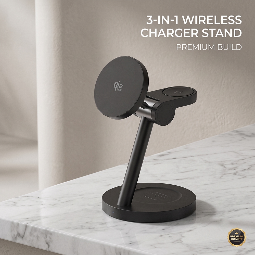 3-in-1 Qi2.2 25W Snel Draadloo - Smartwatch Ac recensie en prijs