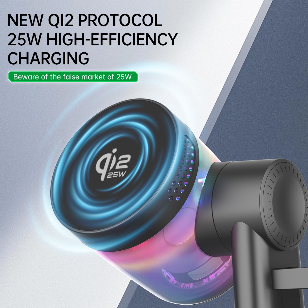 Qi2 25W RGB Licht Magnetische  - Wireless Charger Watch recensie en prijs