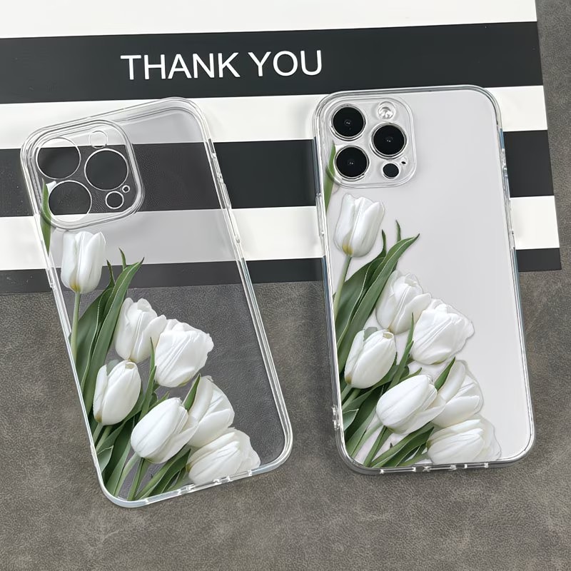 Telefoonhoesje met tulpenprint - Apple Iphone 15 Pro Max recensie en prijs