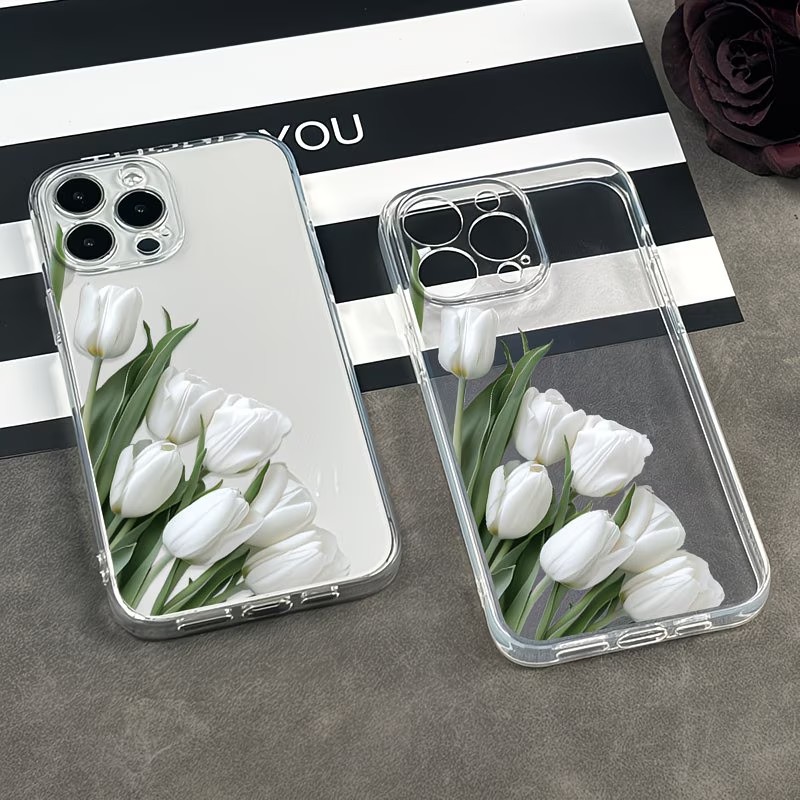 Telefoonhoesje met tulpenprint - Apple Iphone 15 Pro Max recensie en prijs