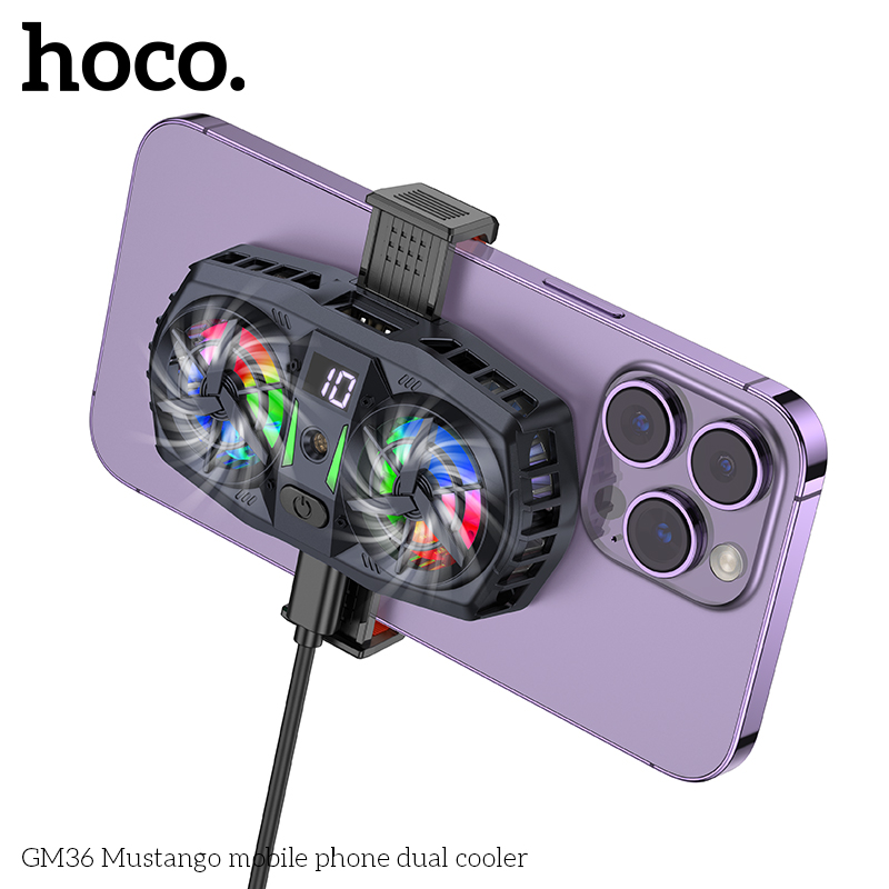 HOCO GM36 Dual Fan Voor Telefo - Smartwatch Universal recensie en prijs