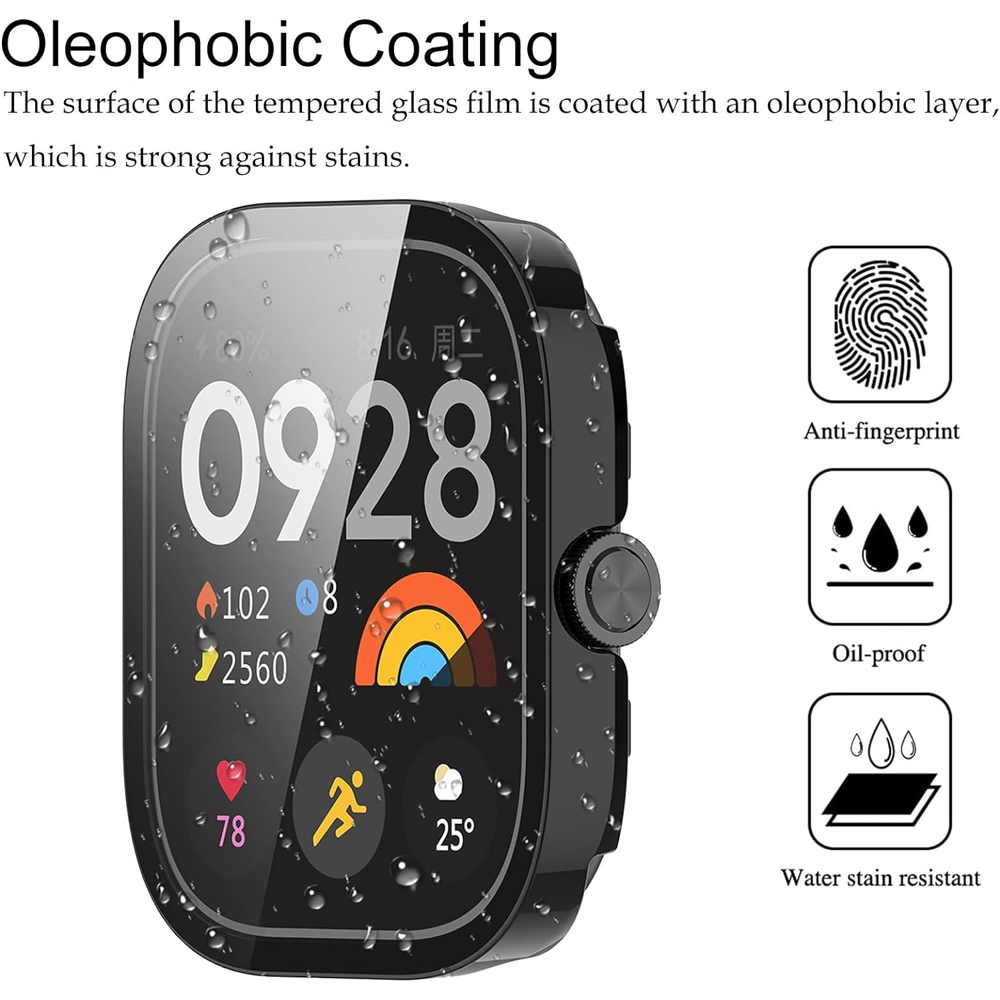 Gehard glas + hoesje voor Xiao - Xiaomi Smartwatch Accessories recensie en prijs