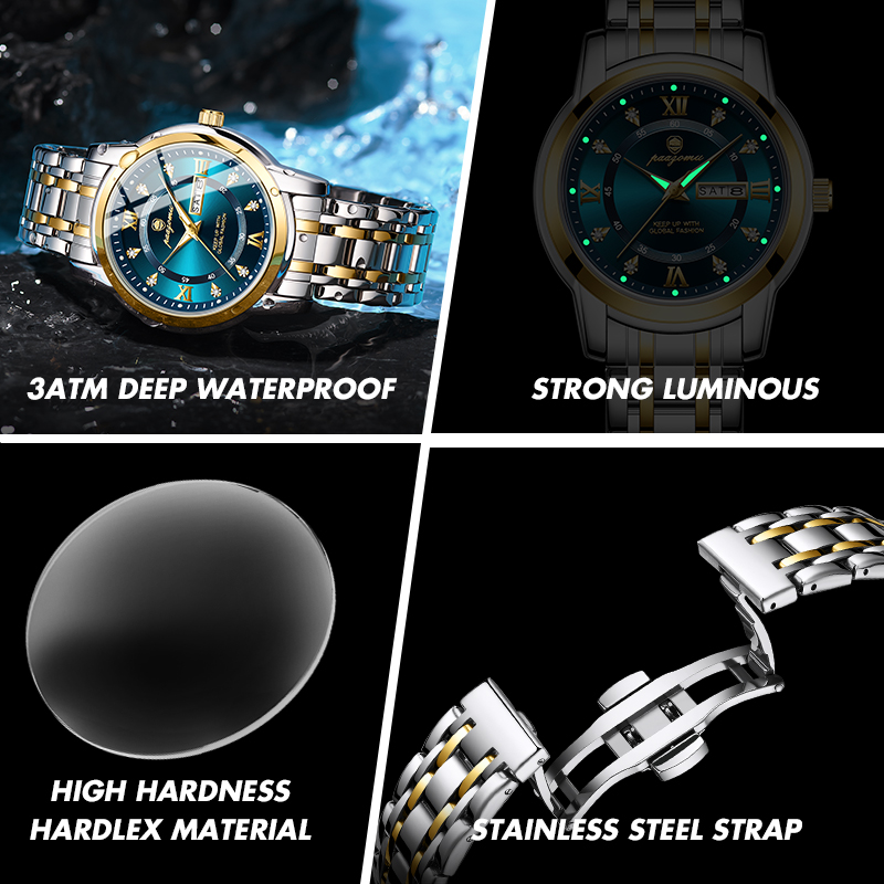 PAAZOMU Horloge Heren Dames Di - Smartwatch Nexus recensie en prijs