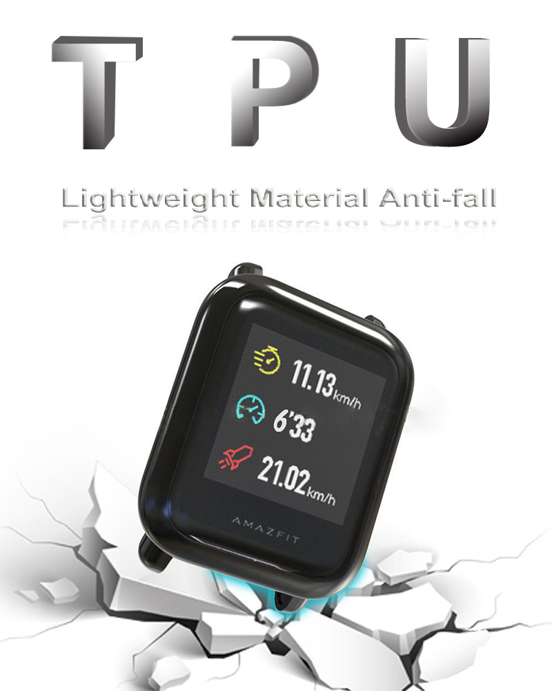 Tpu Case Voor Huami Amazfit Bi - Amazfit Smartwatch Accessories recensie en prijs