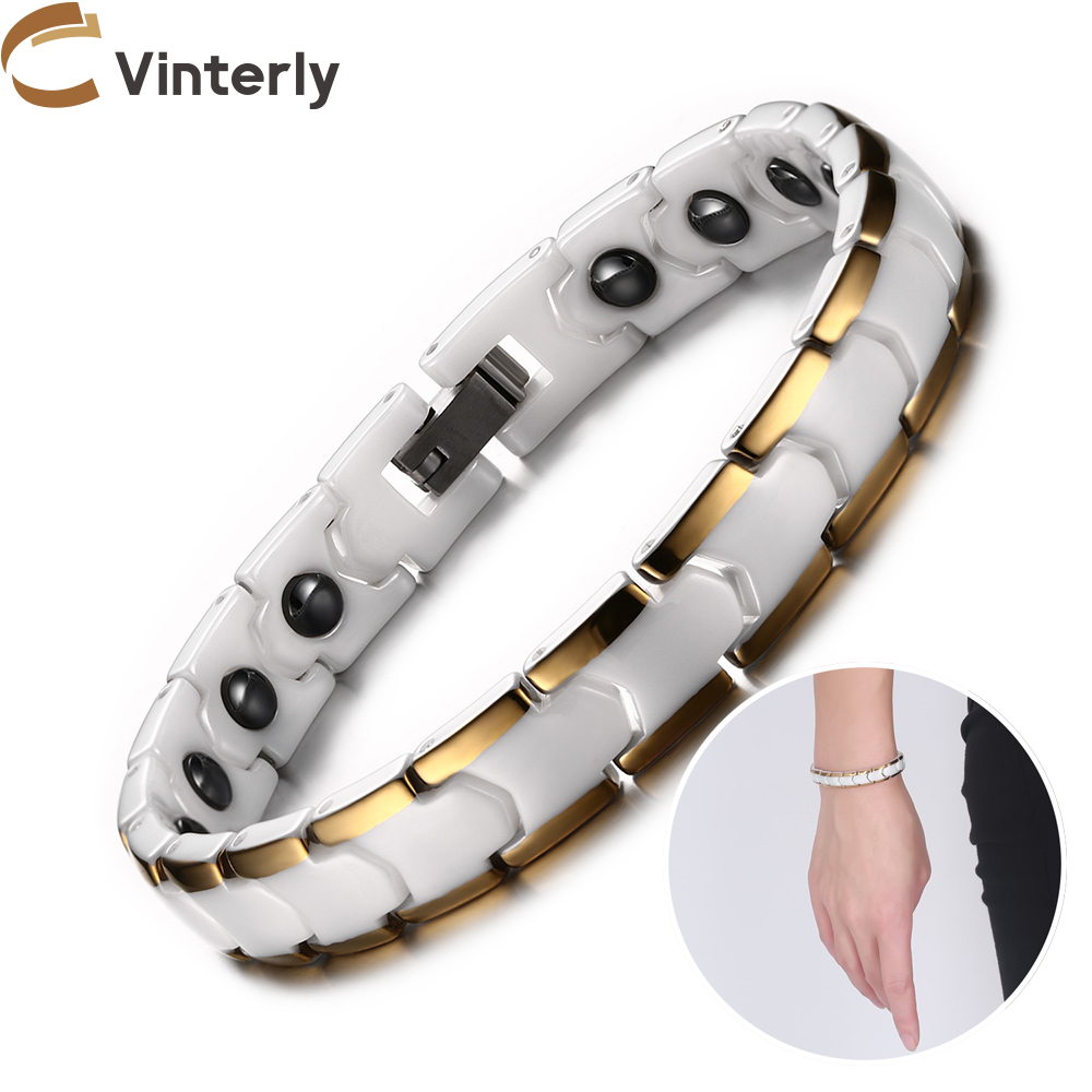 Vinly Armbanden Voor Vrouwen A - Ceramic Link Bracelet recensie en prijs