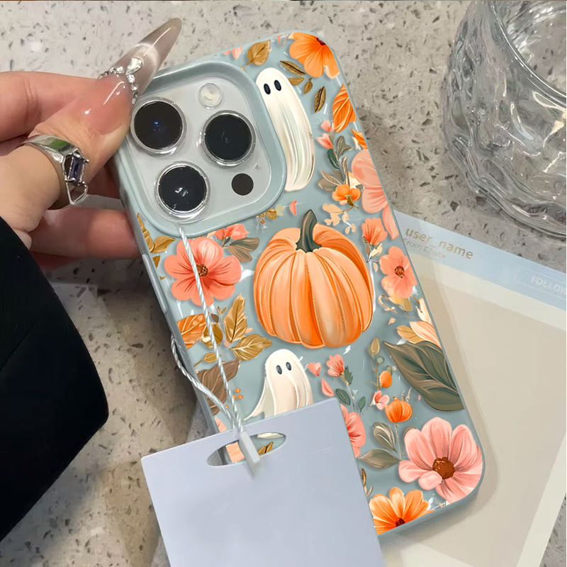 Herfst Schattig Spook Pompoen  - Apple Iphone 15 Pro Max recensie en prijs