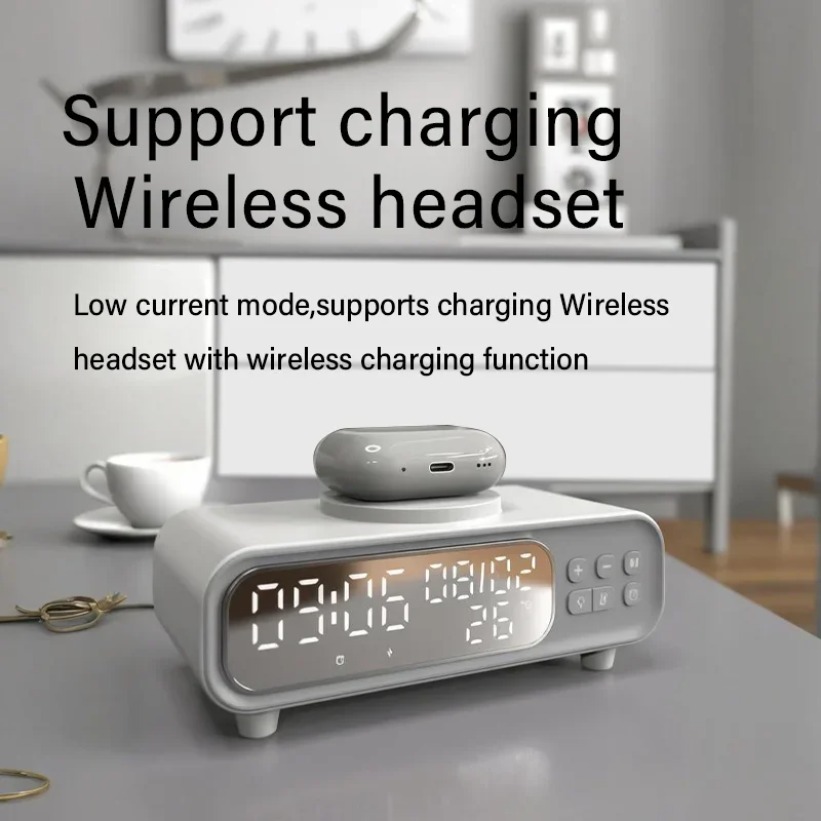 15W draadloze oplader tijdwekk - Wireless Charger Watch recensie en prijs