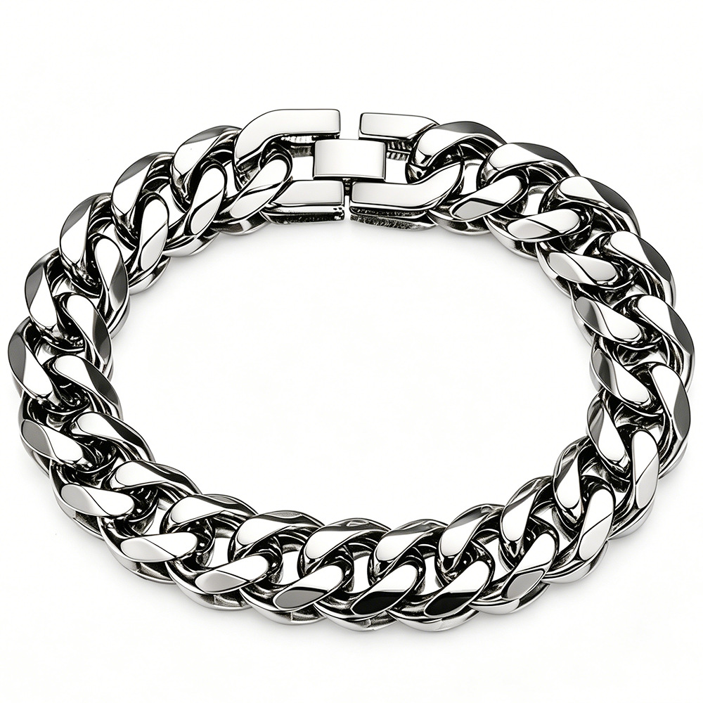 9MM-15MM Gepolijste 316L RVS C - Ceramic Link Bracelet recensie en prijs