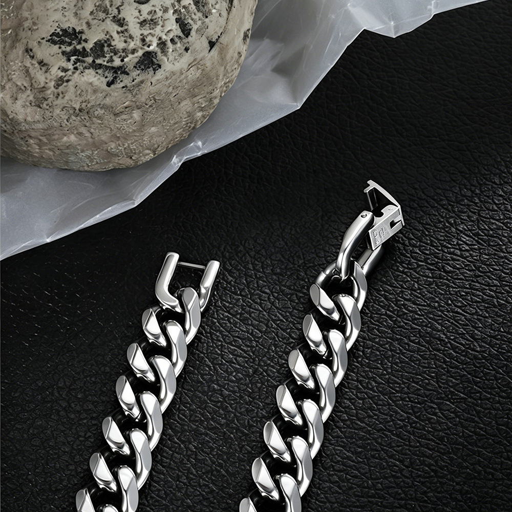9MM-15MM Gepolijste 316L RVS C - Ceramic Link Bracelet recensie en prijs