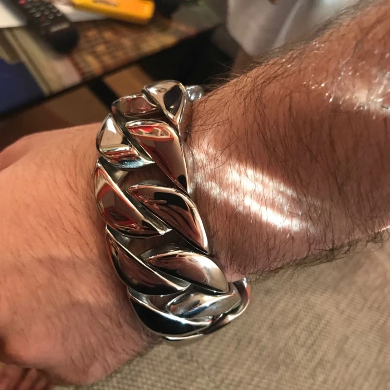20/26/31MM 316L Rvs Curb Cubaa - Ceramic Link Bracelet recensie en prijs