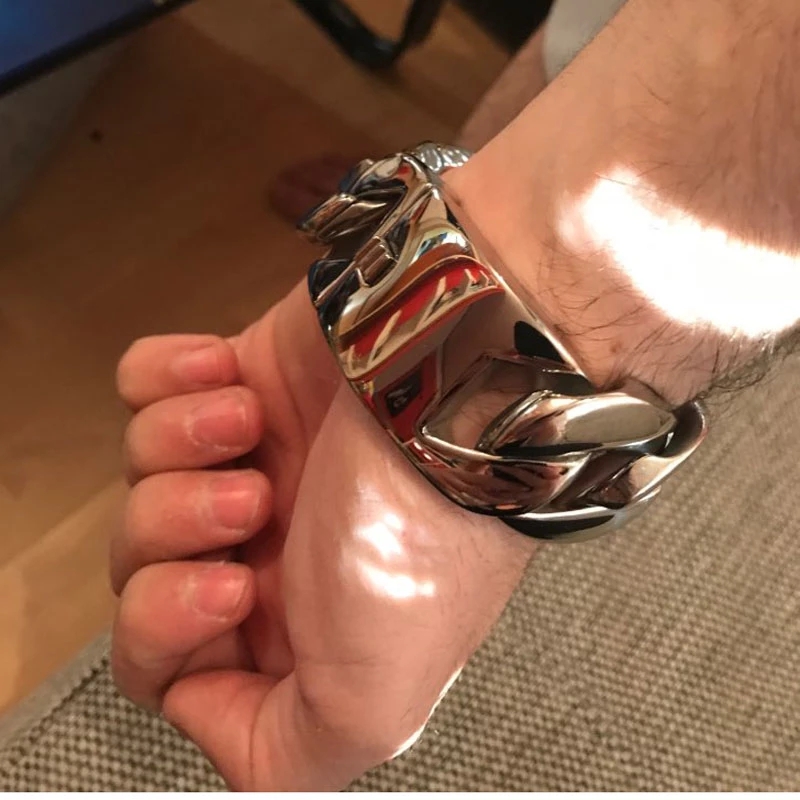 20/26/31MM 316L Rvs Curb Cubaa - Ceramic Link Bracelet recensie en prijs