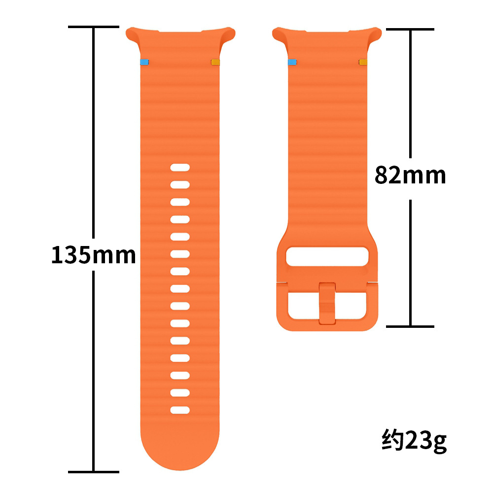 Siliconen band voor Samsung Ga - Samsung Smartwatch Ultra Accessories recensie en prijs