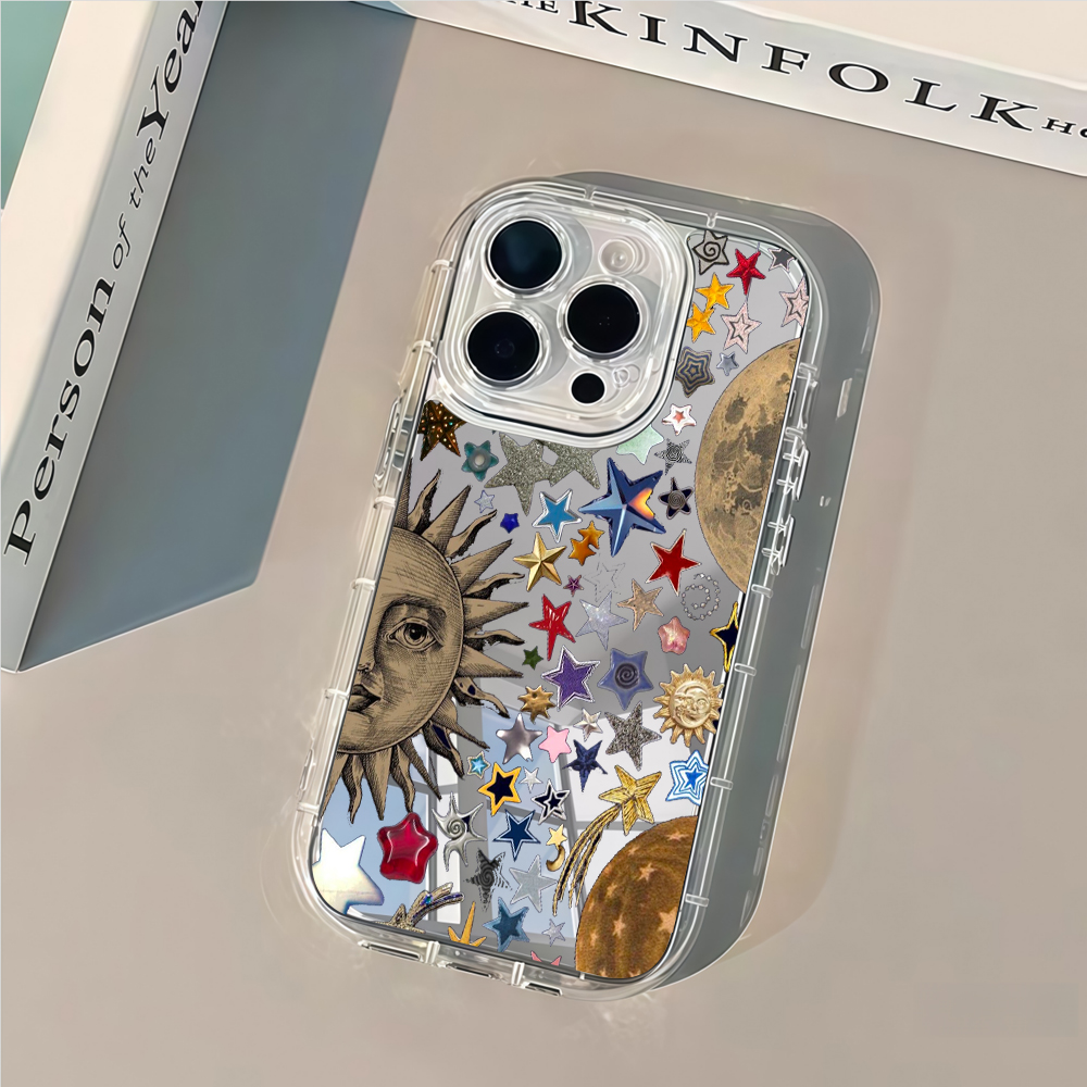 Hemelse Gouden Glitter Spiegel - Apple Iphone 15 Pro Max recensie en prijs