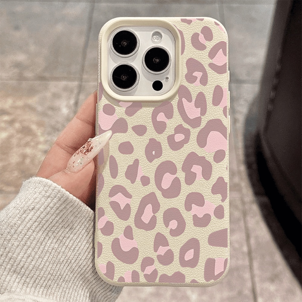 Paarse luipaardprint telefoonh - Apple Iphone 15 Pro Max recensie en prijs