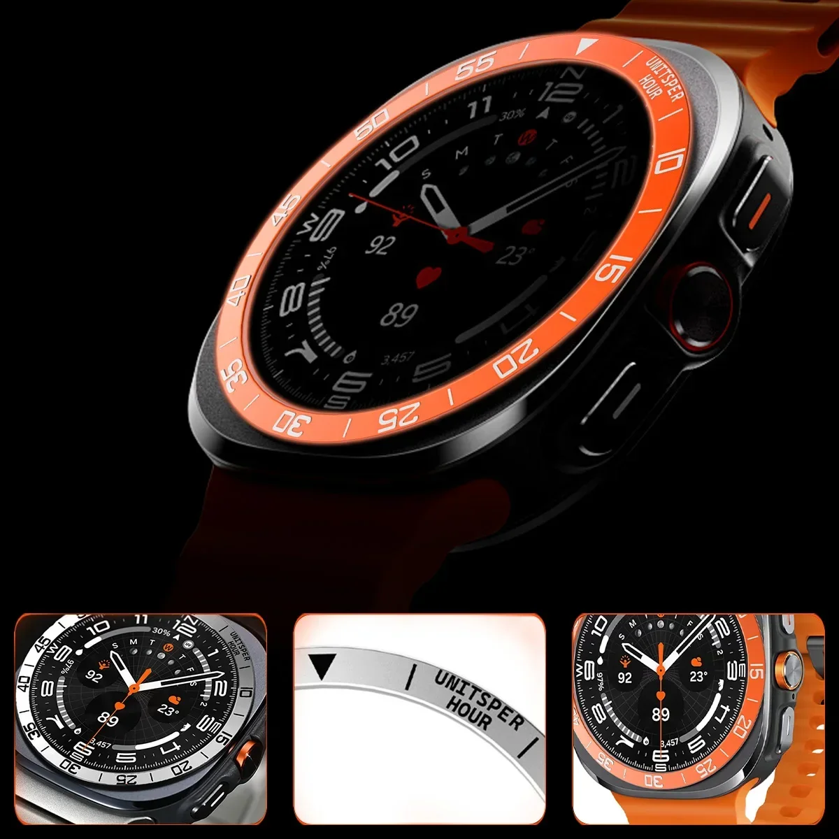 Beschermhoes Bezel Ring Case v - Samsung Smartwatch Ultra Accessories recensie en prijs
