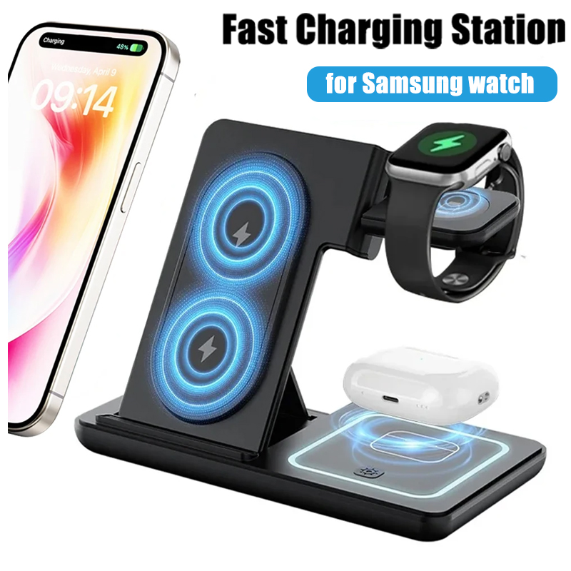 3-in-1 opvouwbare draadloze op - Wireless Charger Watch recensie en prijs