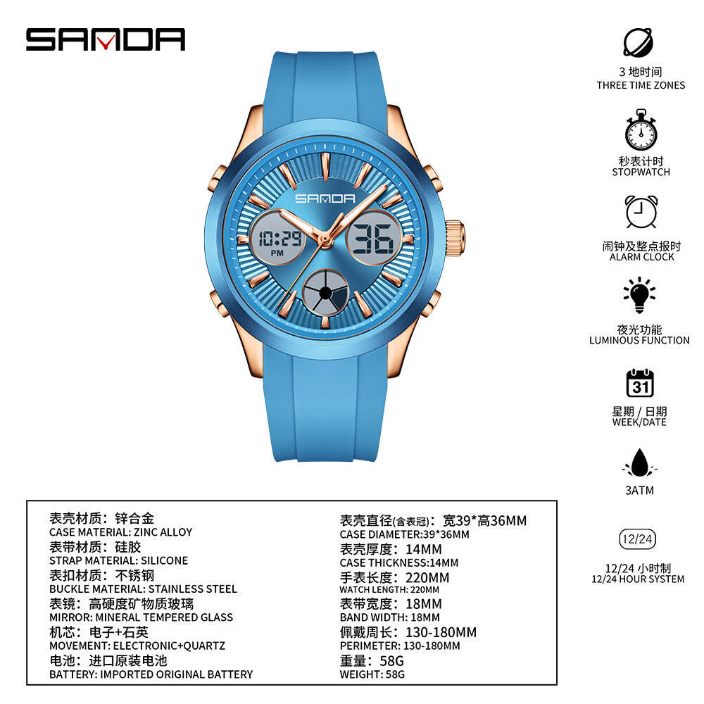 SANDA elektronisch horloge, li - Smartwatch Nexus recensie en prijs