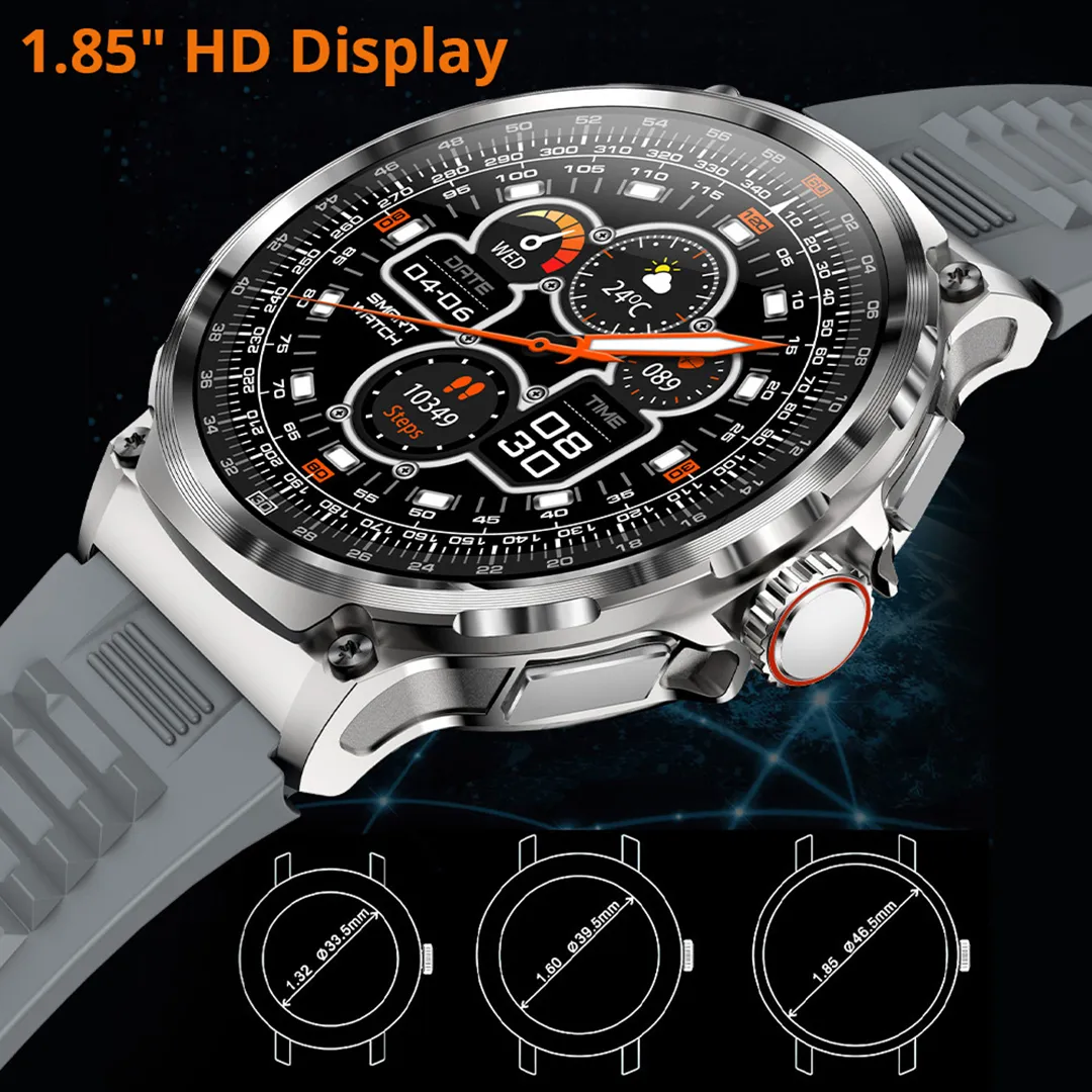 COLMI V69 1.85 Inch HD Bluetoo - Smartwatch Face recensie en prijs