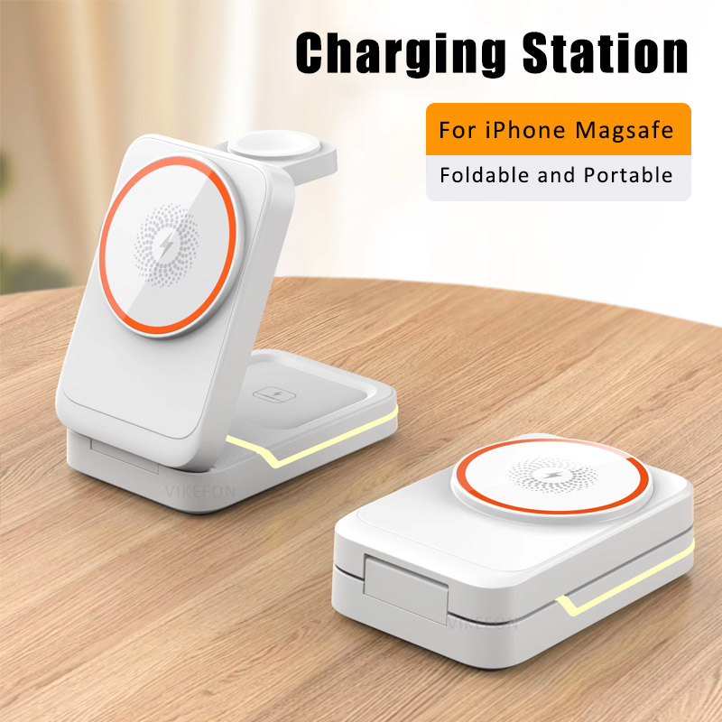 3-in-1 Magnetische Opvouwbare  - Wireless Charger Watch recensie en prijs