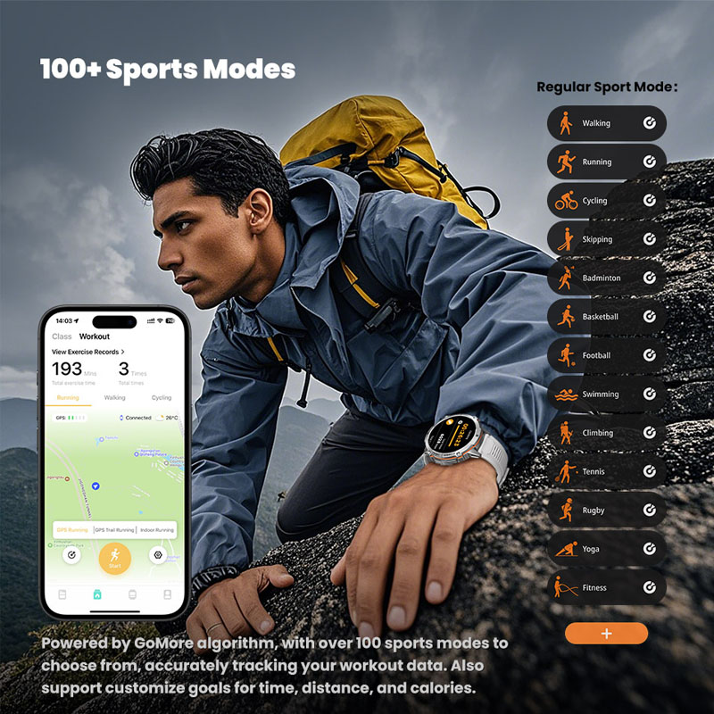 2026 Nieuwe Militaire TANK X3  - Smartwatch Nexus recensie en prijs