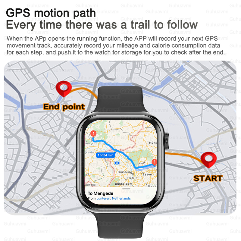 2026 Nieuw voor iOS Watch Seri - Smartwatch Nexus recensie en prijs