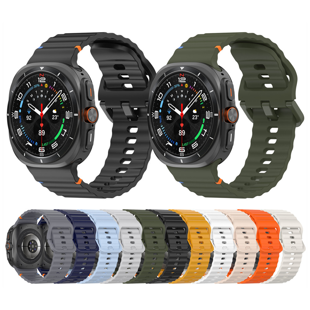 Siliconen band voor Samsung Ga - Samsung Smartwatch Ultra Accessories recensie en prijs
