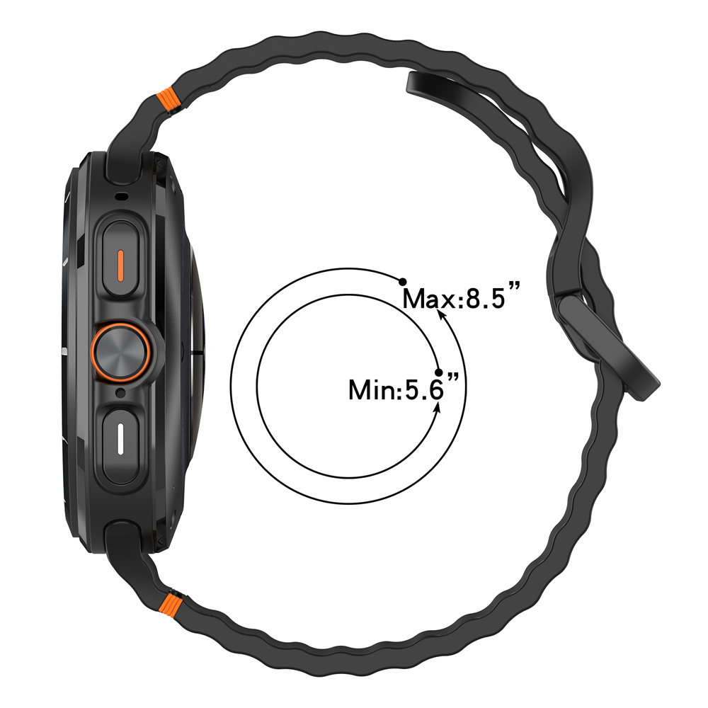Siliconen band voor Samsung Ga - Samsung Smartwatch Ultra Accessories recensie en prijs