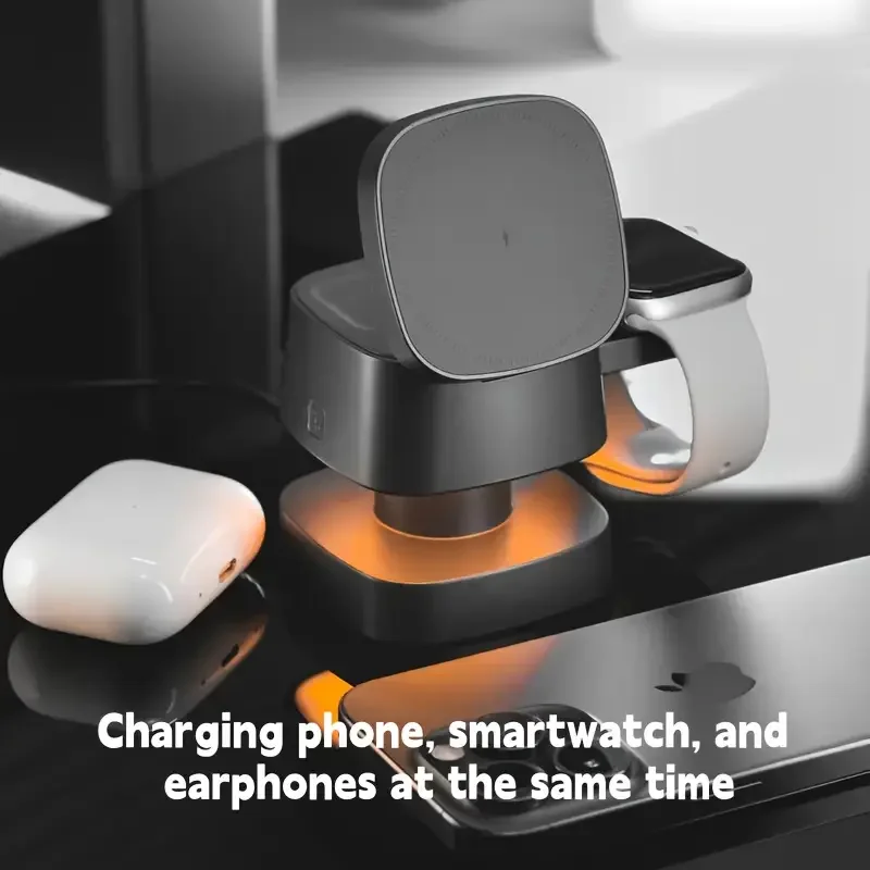 Magnetische 3-in-1 draadloze o - Wireless Charger Watch recensie en prijs
