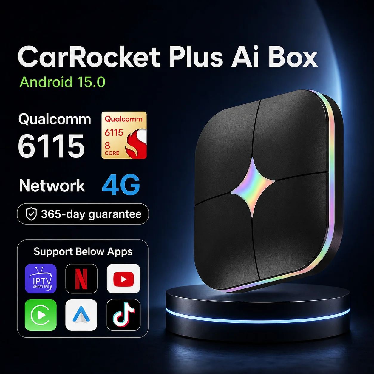 2026Android15 CarPlay Ai Box C - Smartwatch Universal recensie en prijs