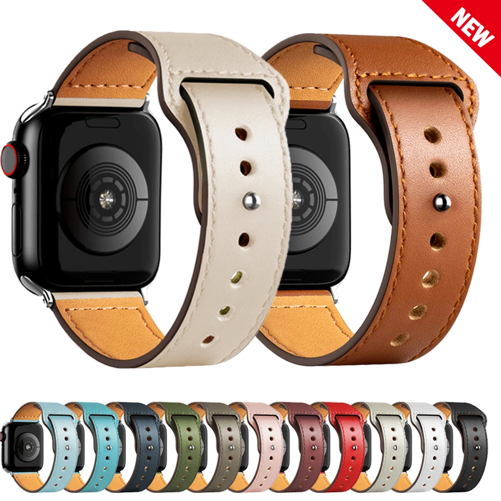 Lederen band voor Apple Watch  - Smartwatch Watch Accessories For Women recensie en prijs