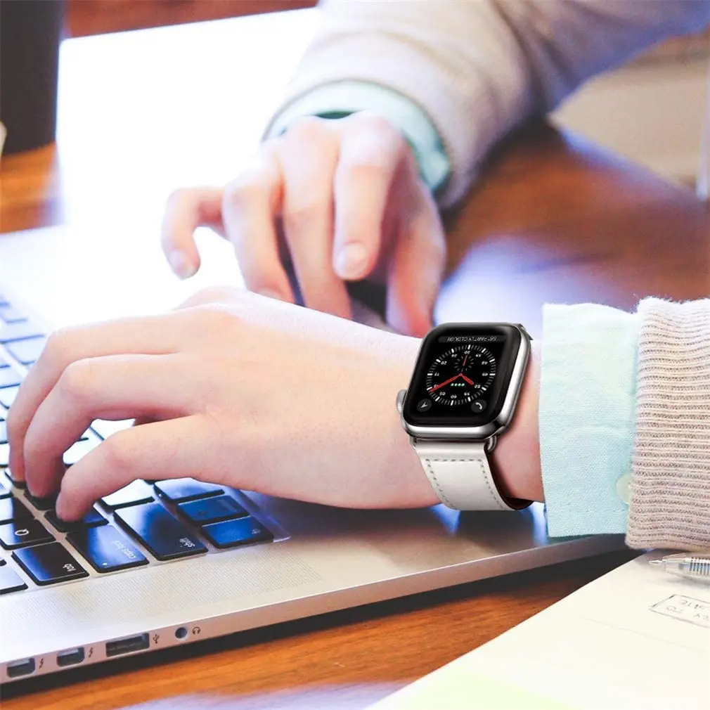 Lederen band voor Apple Watch  - Smartwatch Watch Accessories For Women recensie en prijs