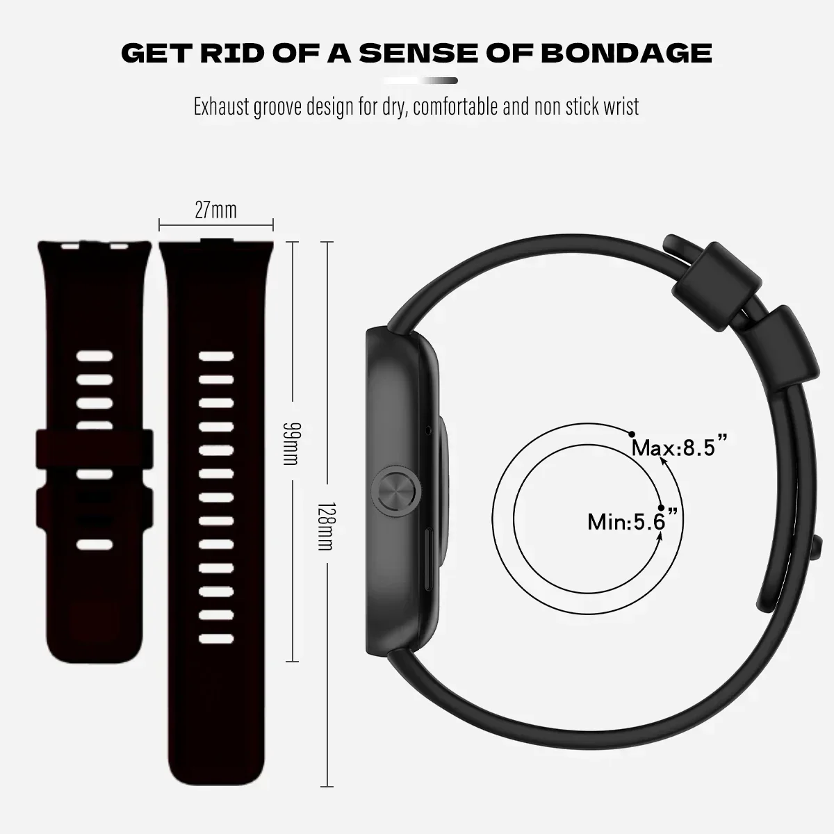 Horlogeband + Case Voor Xiaomi - Xiaomi Smartwatch Accessories recensie en prijs