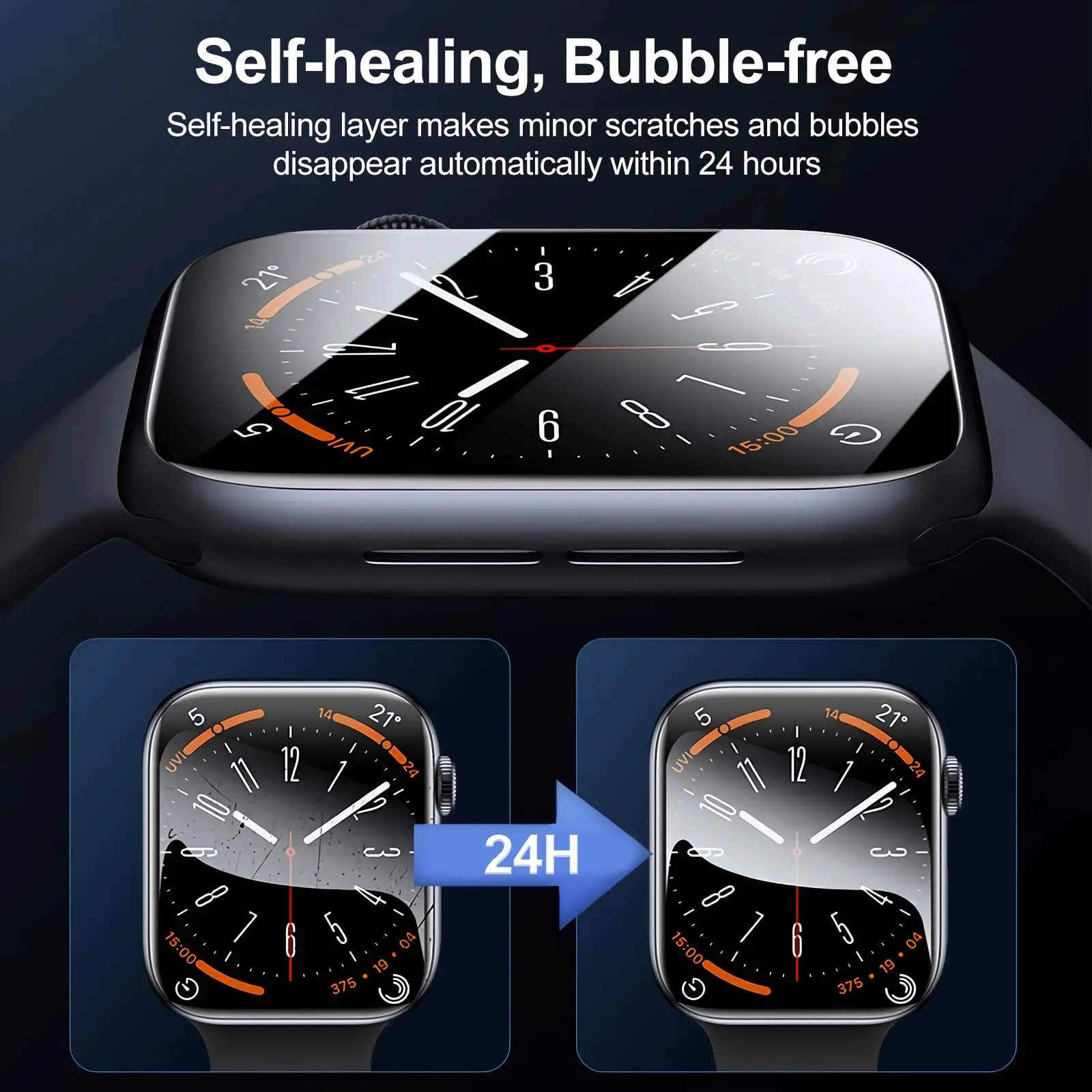 Installeer lade schermbescherm - Watch Case Bumper recensie en prijs